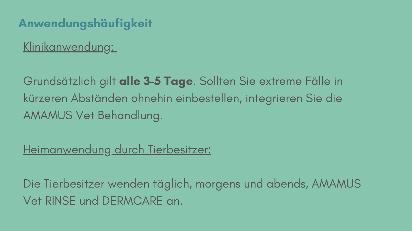 Starterkit "Tierbesitzer" AMAMUS Vet VIROCAP inkl. 300€ Produktpaket