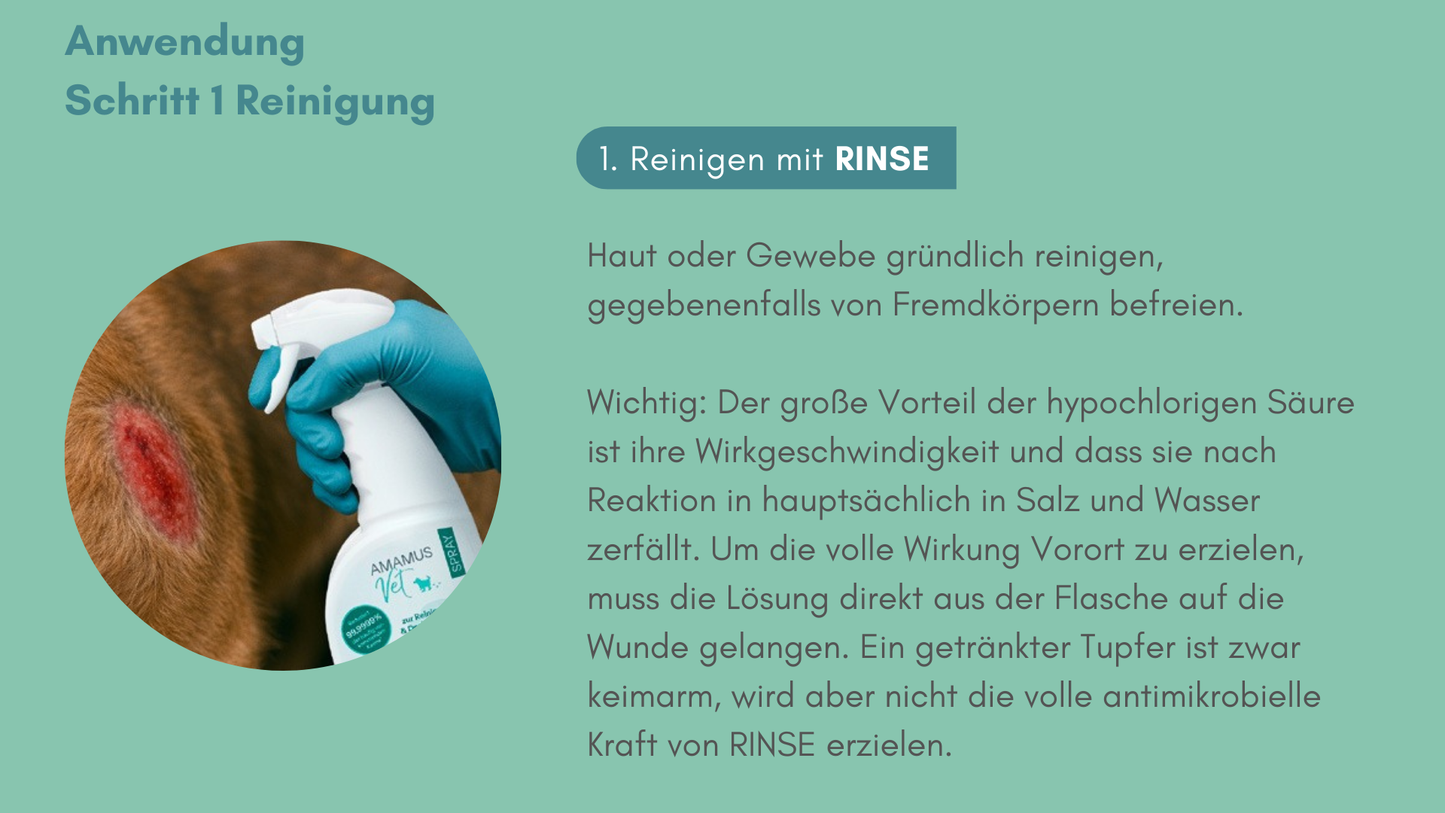 Starterkit "Tierbesitzer" AMAMUS Vet VIROCAP inkl. 300€ Produktpaket
