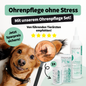 AMAMUS Vet Ohrenpflege Set - Jetzt Tierohren effektiv reinigen & sanft pflegen!