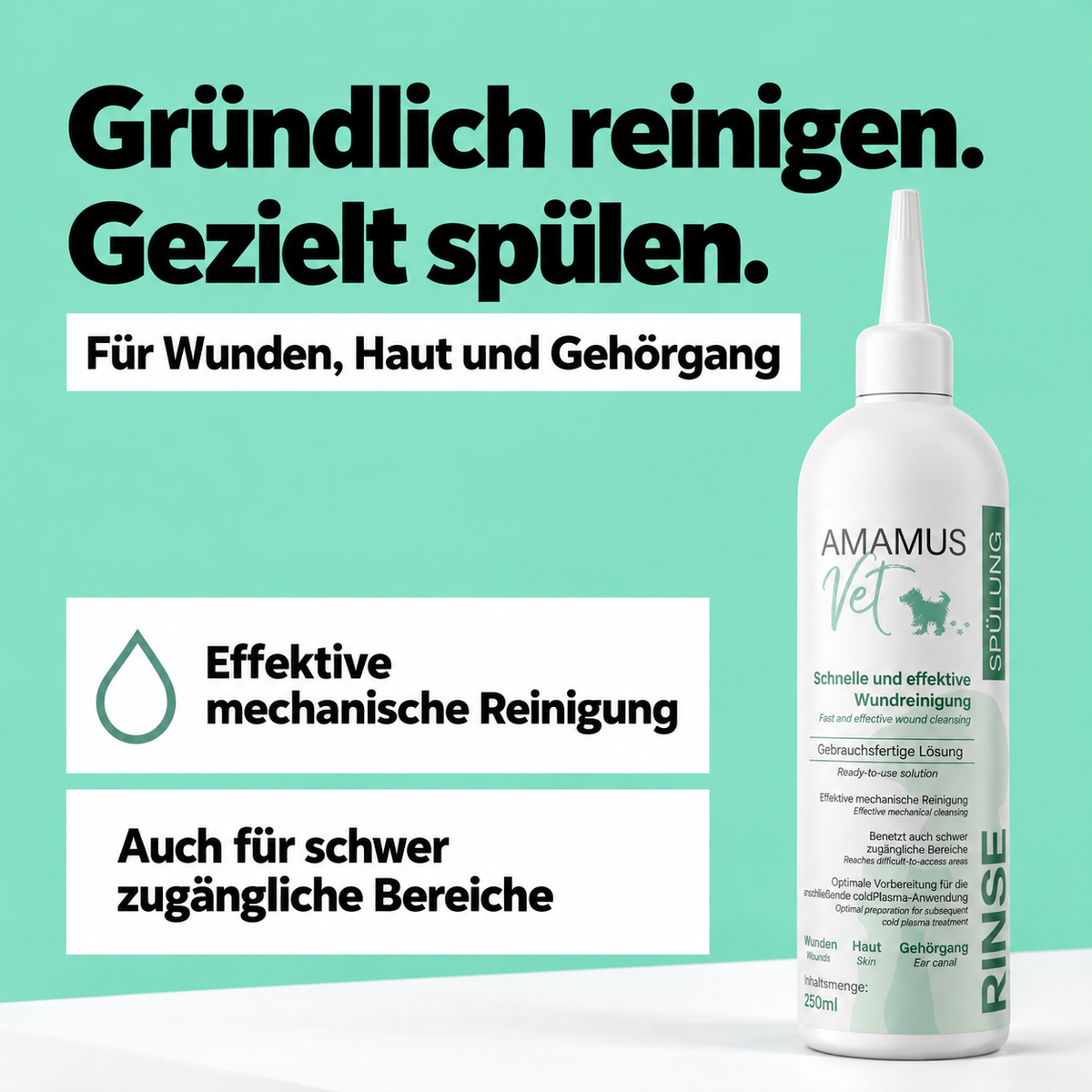 AMAMUS Vet RINSE 250ml