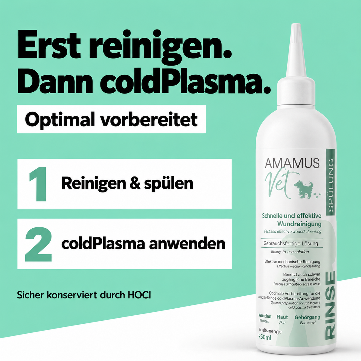 AMAMUS Vet RINSE 250ml