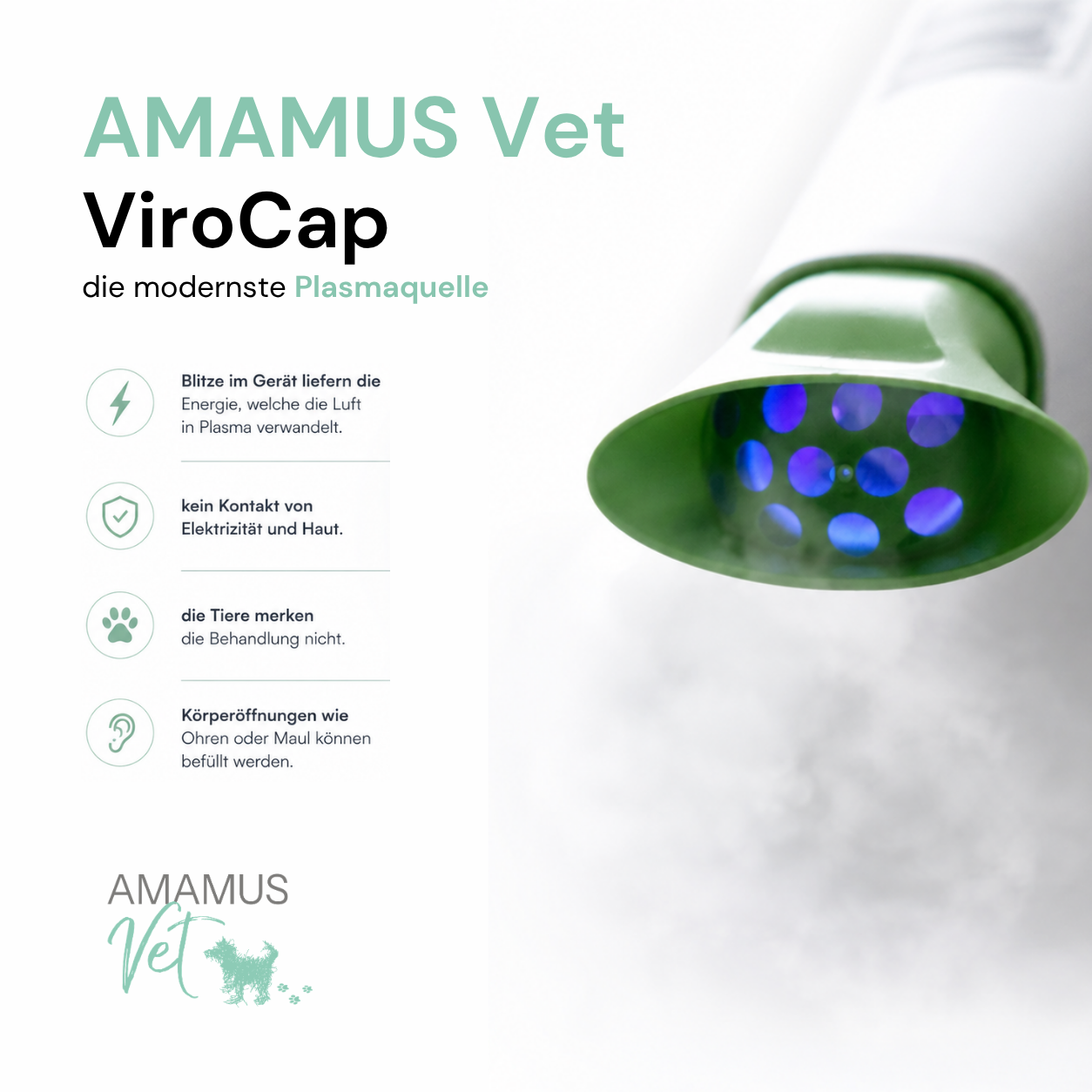 Starterkit "Tierbesitzer" AMAMUS Vet VIROCAP inkl. 300€ Produktpaket