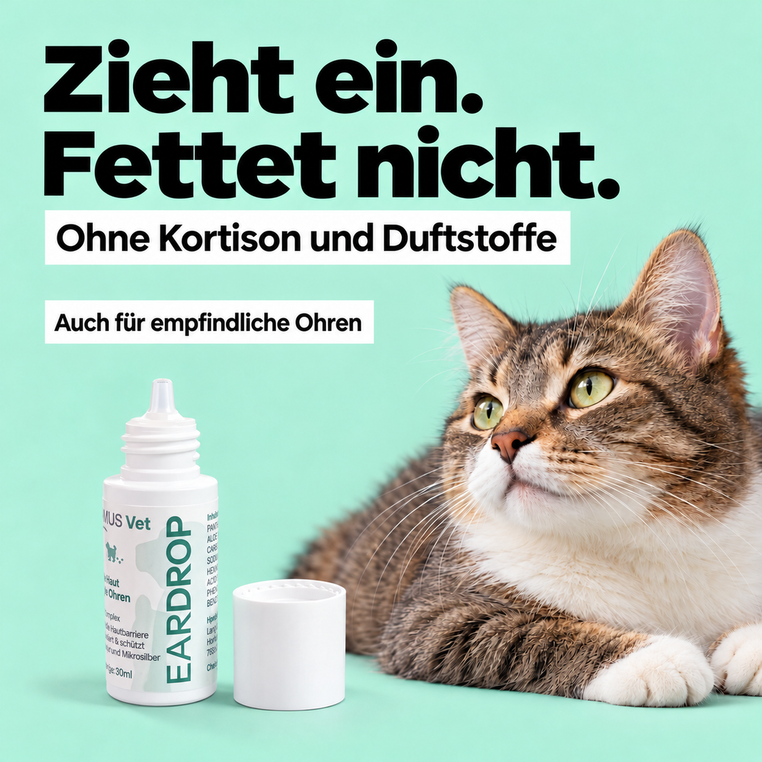 Aufbau & Stärkung der Hautbarriere im Ohr
