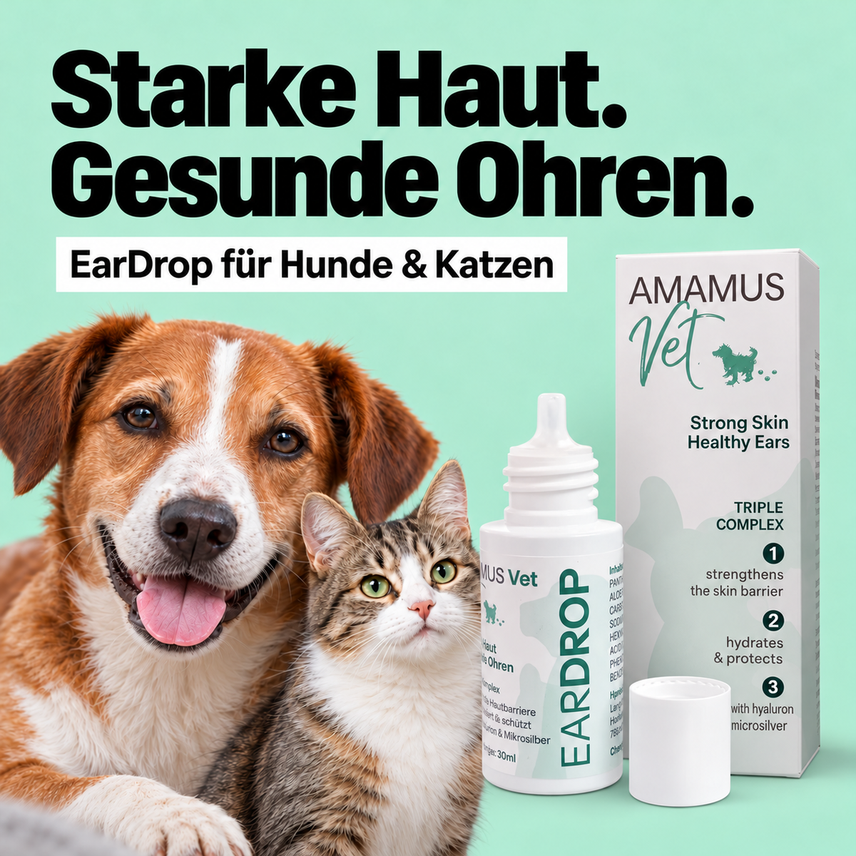 AMAMUS Vet EARDROP