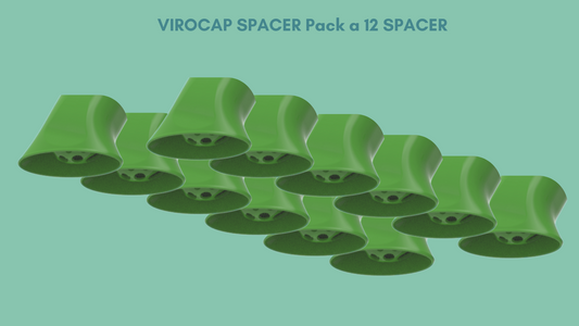 AMAMUS Vet ViroCap Spacer – 12er Pack